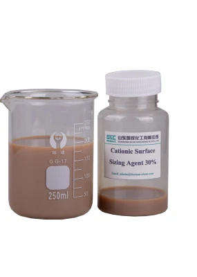 Water-Resistance Cationic Surface Sizing Agent Styrene Acrylic Polymer for Producing Coatings